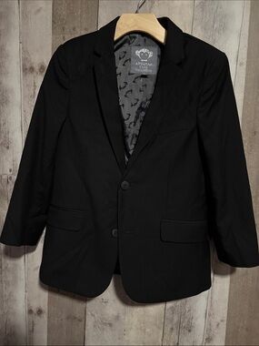 Appaman Fine Tailoring Youth Black Blazer size 10